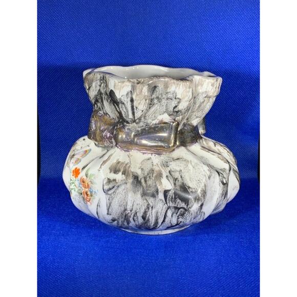 Unique Handmade Porcelain Bag Looking Vase - Picture 5 of 7